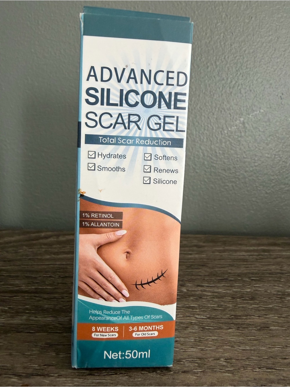 Advanced Silicone Scar Gel Cream